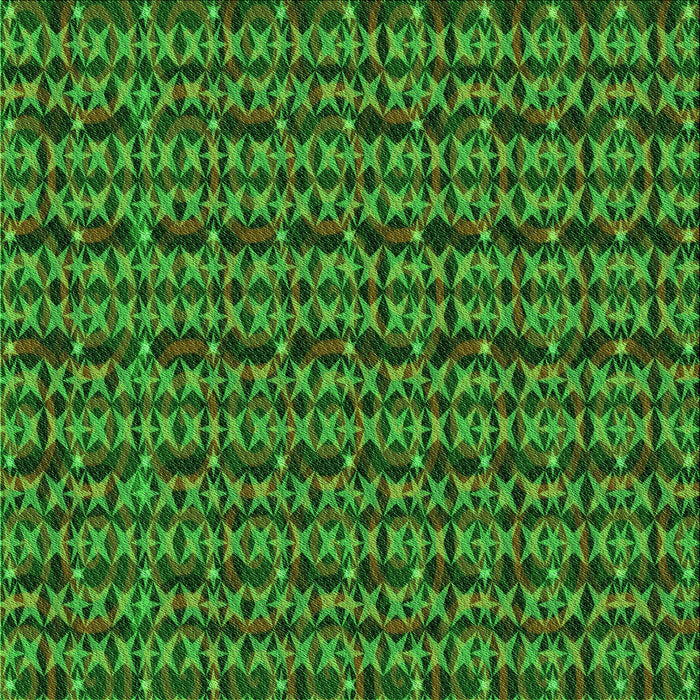 Round Machine Washable Transitional Deep Emerald Green Rug, wshpat3487grn