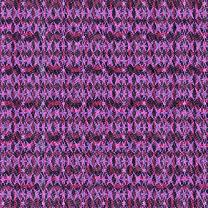 Round Machine Washable Transitional Purple Rug, wshpat3487pur