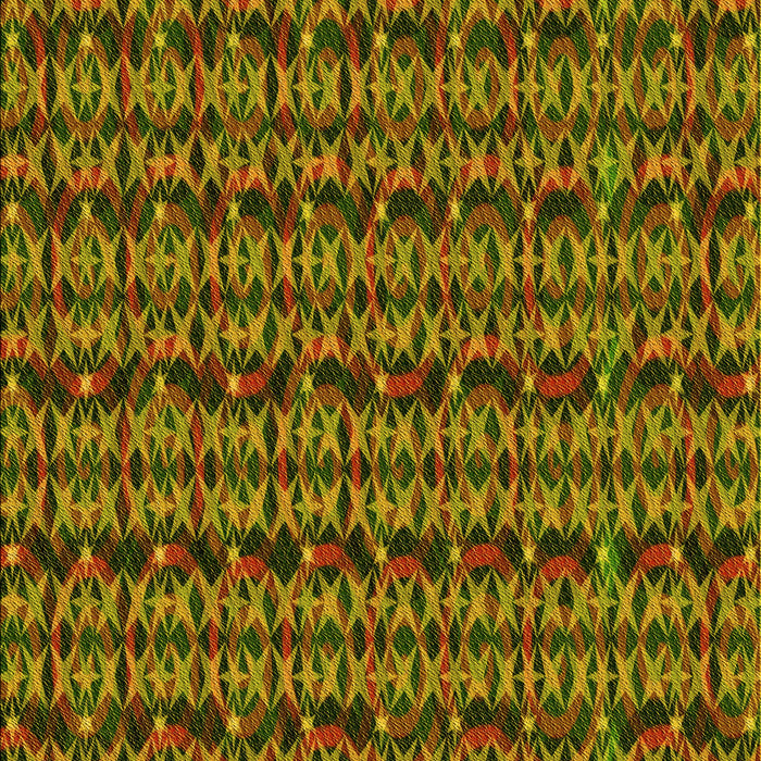 Patterned Dark Golden Brown Rug, pat3487yw