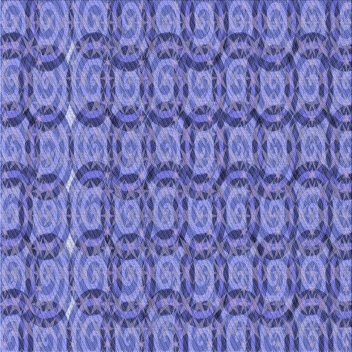 Round Machine Washable Transitional Purple Mimosa Purple Rug, wshpat3488blu