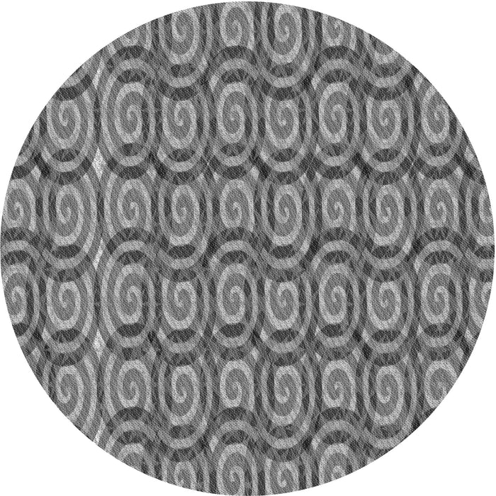 Square Patterned Gray Rug, pat3488gry