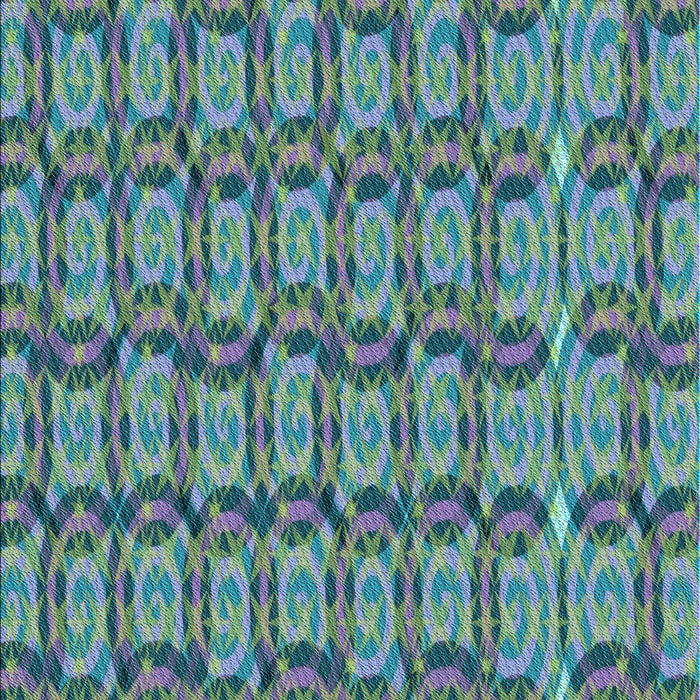 Patterned Azure Blue Rug, pat3488lblu