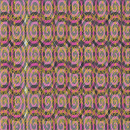Square Patterned Dark Raspberry Purple Novelty Rug, pat3488