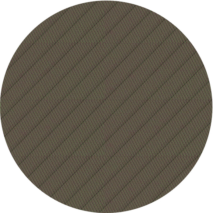 Square Machine Washable Transitional Chocolate Brown Rug in a Living Room, wshpat3489grn