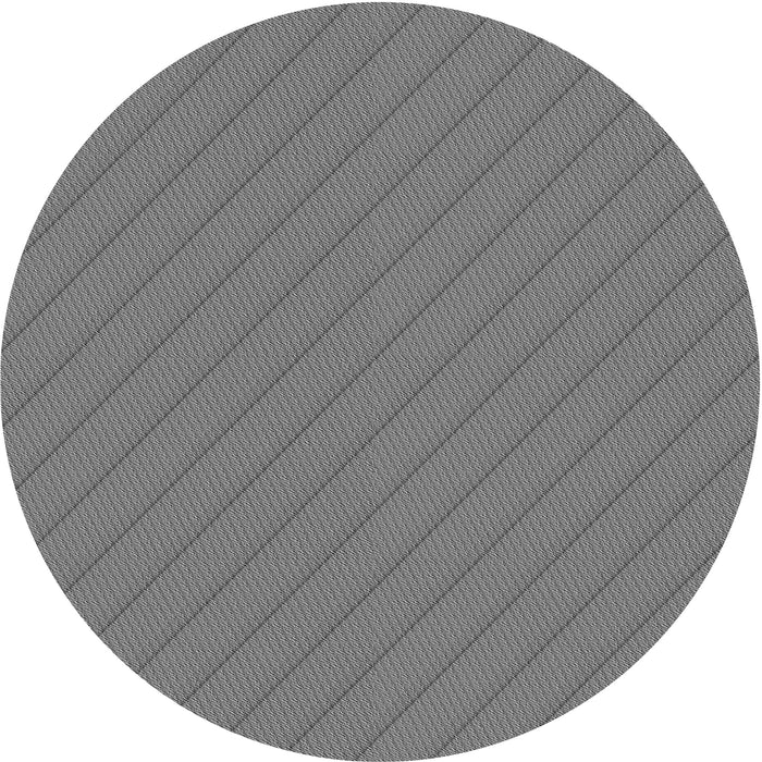 Square Patterned Ash Gray Rug, pat3489gry