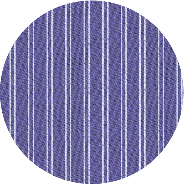 Square Machine Washable Transitional Deep Periwinkle Purple Rug in a Living Room, wshpat3491blu