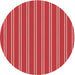 Square Patterned Red Rug, pat3491rd