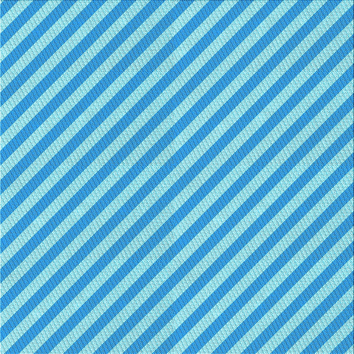 Round Machine Washable Transitional Deep Sky Blue Rug, wshpat3492lblu