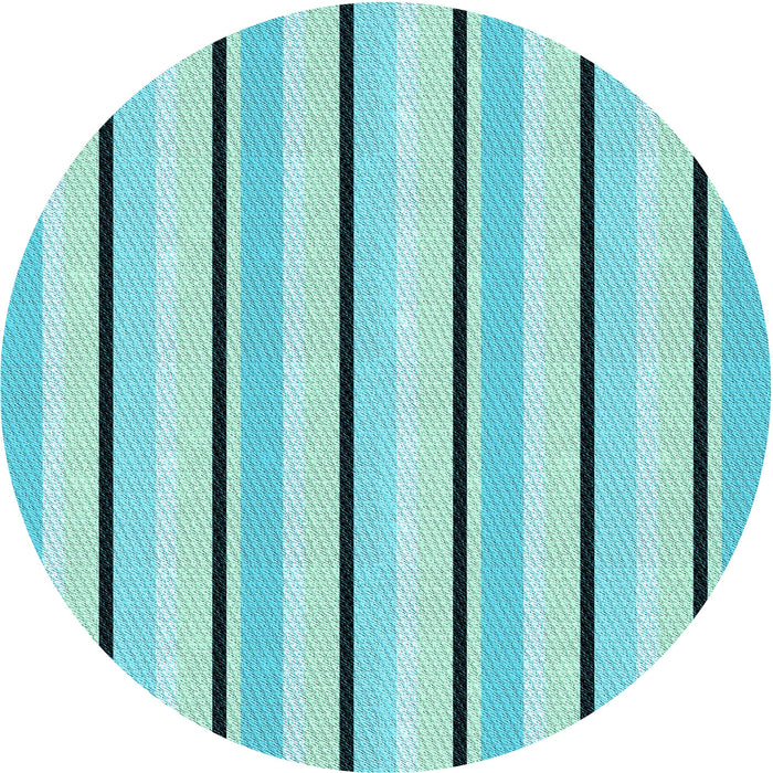 Square Patterned Light Sea Green Rug, pat3493lblu