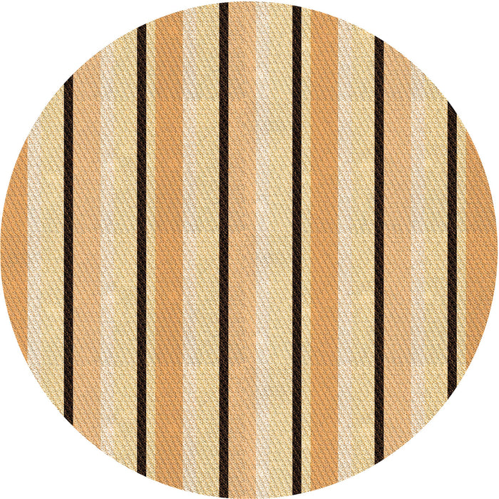Square Patterned Brown Gold Rug, pat3493org