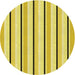 Square Patterned Bold Yellow Rug, pat3493yw