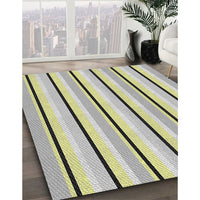 Patterned Army Brown Novelty Rug, pat3493