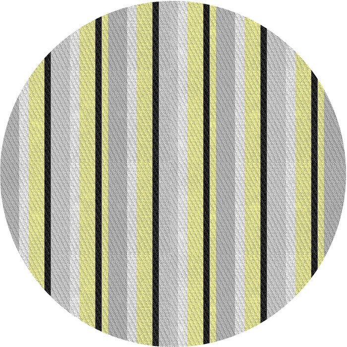 Sideview of Patterned Army Brown Novelty Rug, pat3493