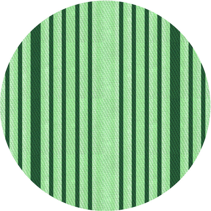 Square Machine Washable Transitional Forest Green Rug in a Living Room, wshpat3495grn