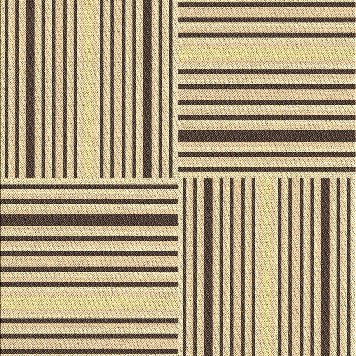 Machine Washable Transitional Brown Gold Rug, wshpat3496brn