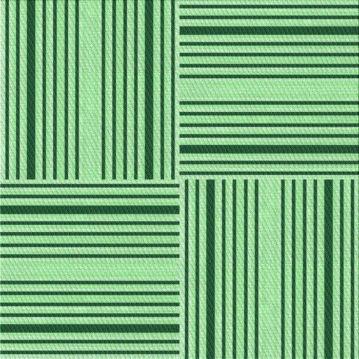 Round Machine Washable Transitional Forest Green Rug, wshpat3496grn