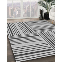 Patterned Ash Gray Rug, pat3496gry