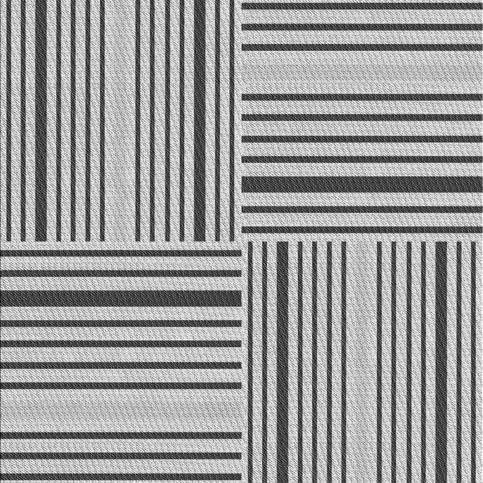 Machine Washable Transitional Ash Gray Rug, wshpat3496gry