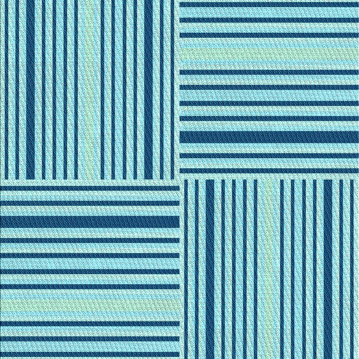 Machine Washable Transitional Bright Navy Blue Rug, wshpat3496lblu