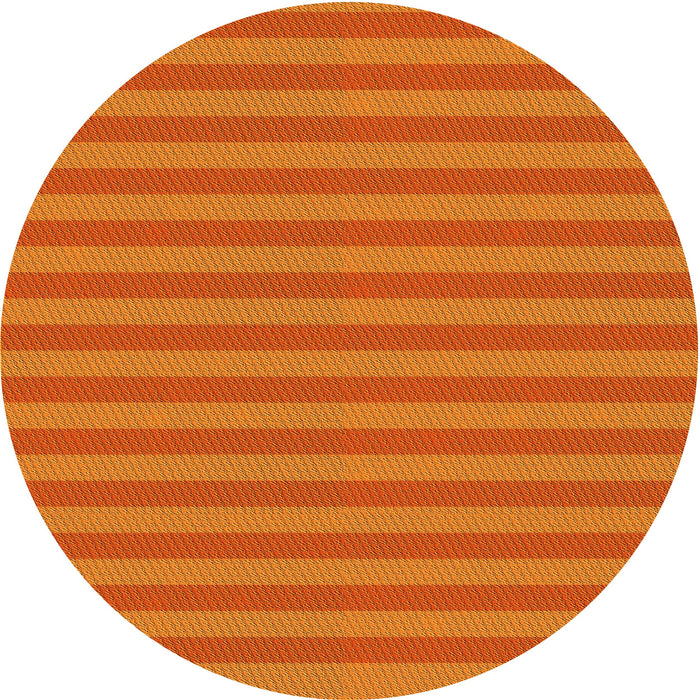 Square Machine Washable Transitional Neon Orange Rug in a Living Room, wshpat3497yw