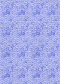 Machine Washable Transitional Light Slate Blue Rug, wshpat3498blu