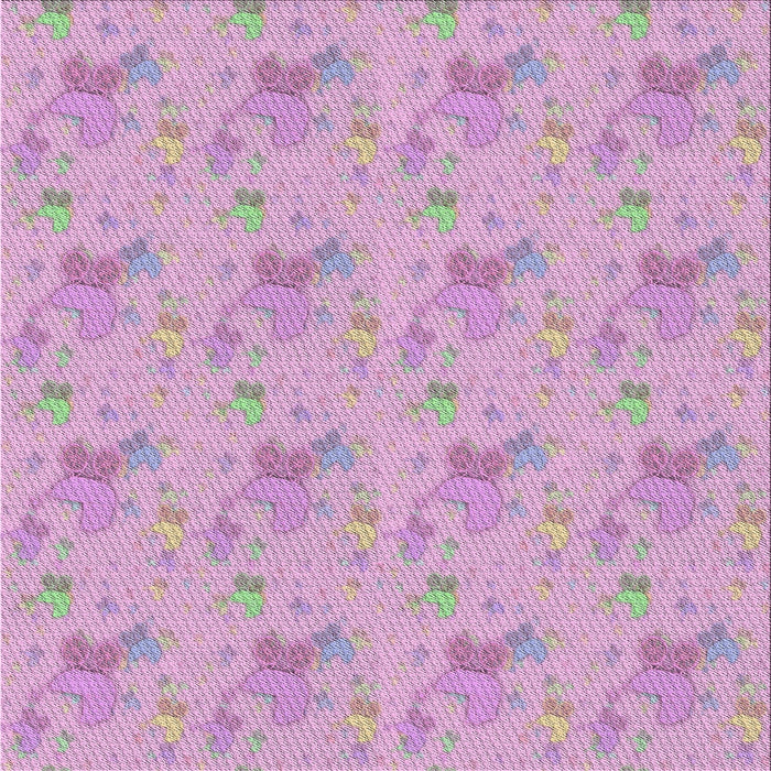 Square Patterned Blush Pink Novelty Rug, pat3498