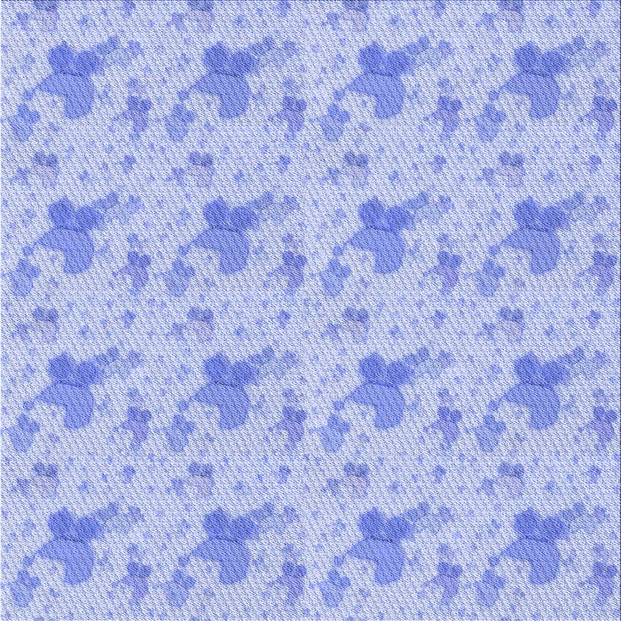 Round Patterned Sky Blue Rug, pat3499blu