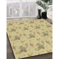 Patterned Peru Brown Rug, pat3499brn