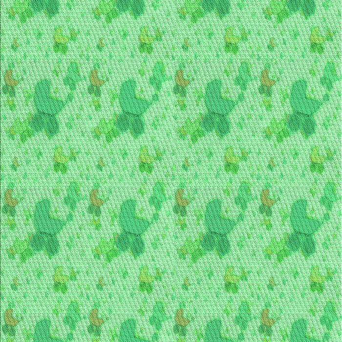 Patterned Green Rug, pat3499grn