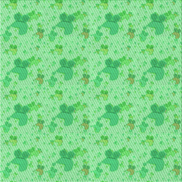 Round Machine Washable Transitional Green Rug, wshpat3499grn