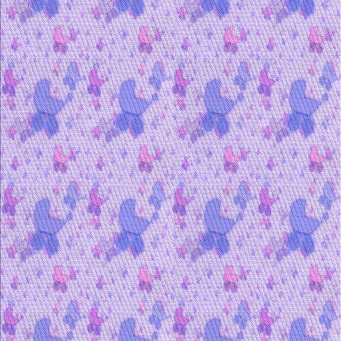 Patterned Purple Mimosa Purple Rug, pat3499pur