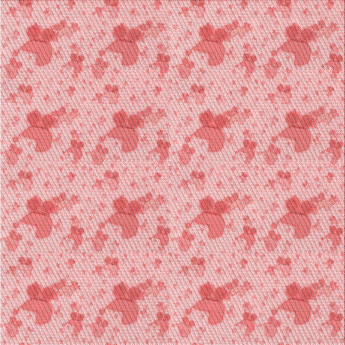 Round Machine Washable Transitional Pink Rug, wshpat3499rd