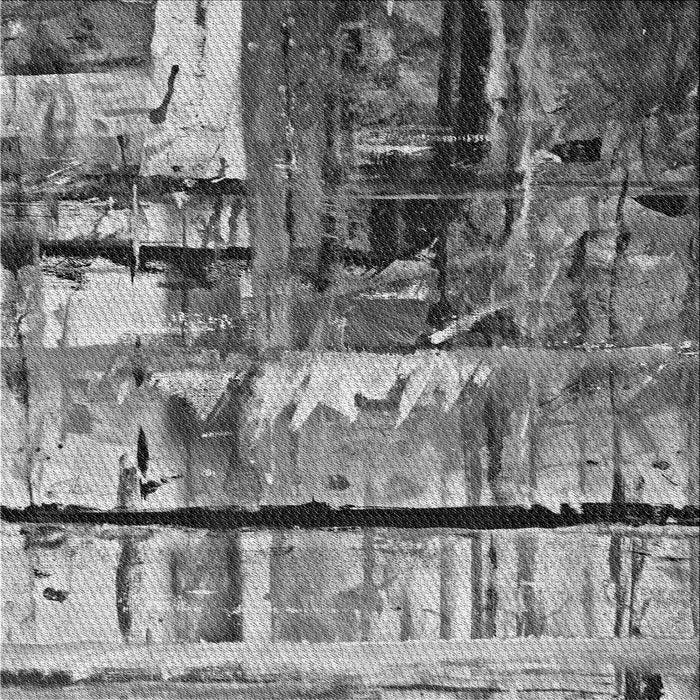 Round Patterned Cloud Gray Rug, pat35gry