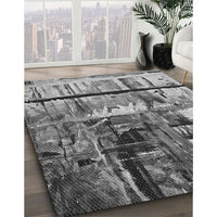 Patterned Cloud Gray Rug, pat35gry