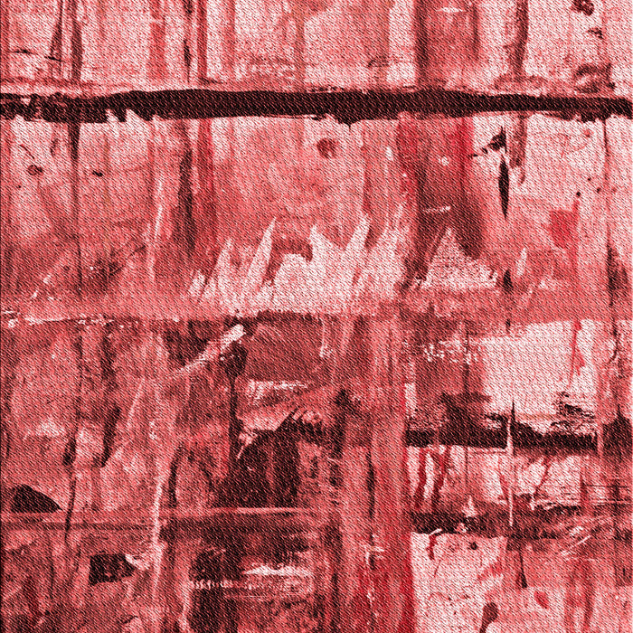 Patterned Red Rug, pat35rd