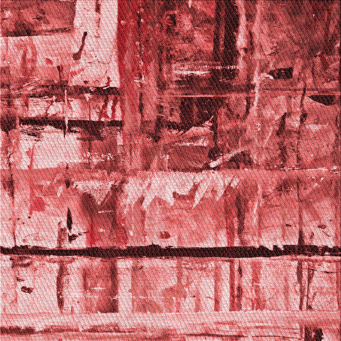 Round Machine Washable Transitional Red Rug, wshpat35rd