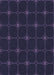 Patterned Deep Periwinkle Purple Rug, pat350blu