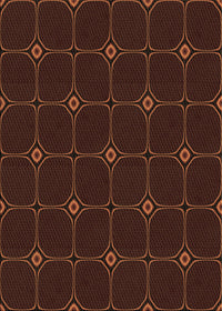 Machine Washable Transitional Black Brown Rug, wshpat350brn