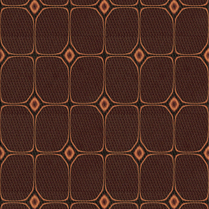 Patterned Black Brown Rug, pat350brn