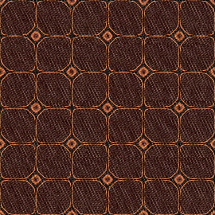 Round Machine Washable Transitional Black Brown Rug, wshpat350brn