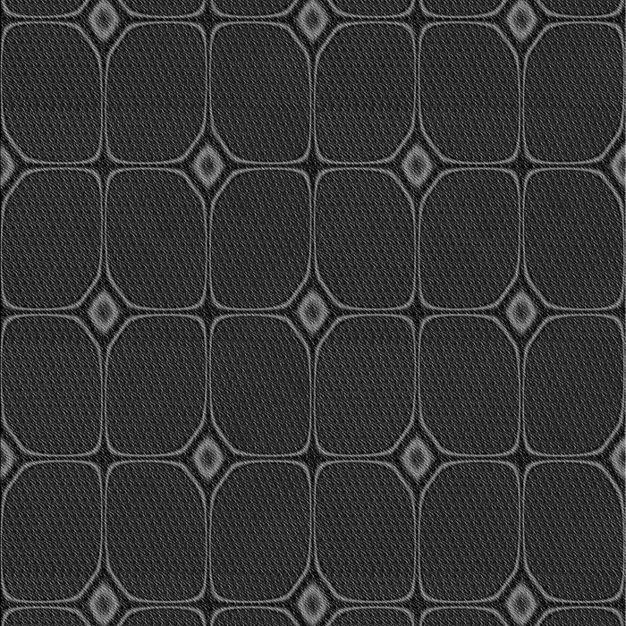 Patterned Midnight Gray Rug, pat350gry