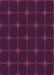 Patterned Dark Magenta Purple Rug, pat350pur