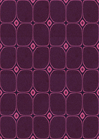 Machine Washable Transitional Dark Magenta Purple Rug, wshpat350pur