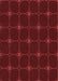 Patterned Maroon Red Rug, pat350rd