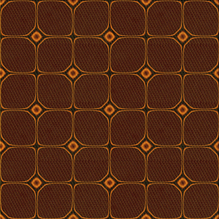 Round Machine Washable Transitional Mahogany Brown Rug, wshpat350yw