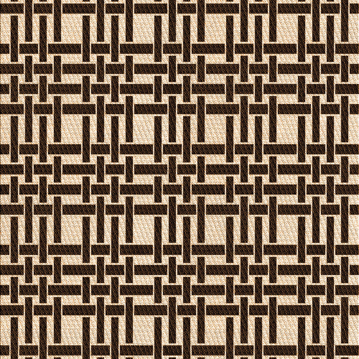 Patterned Black Brown Rug, pat3500org