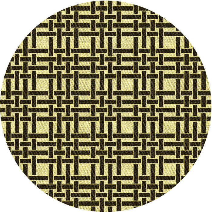 Square Machine Washable Transitional Metallic Gold Rug in a Living Room, wshpat3500yw