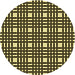 Square Patterned Metallic Gold Rug, pat3500yw