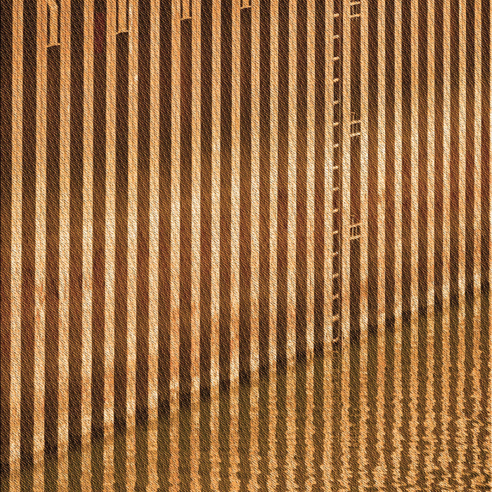 Patterned Red Brown Rug, pat3501org