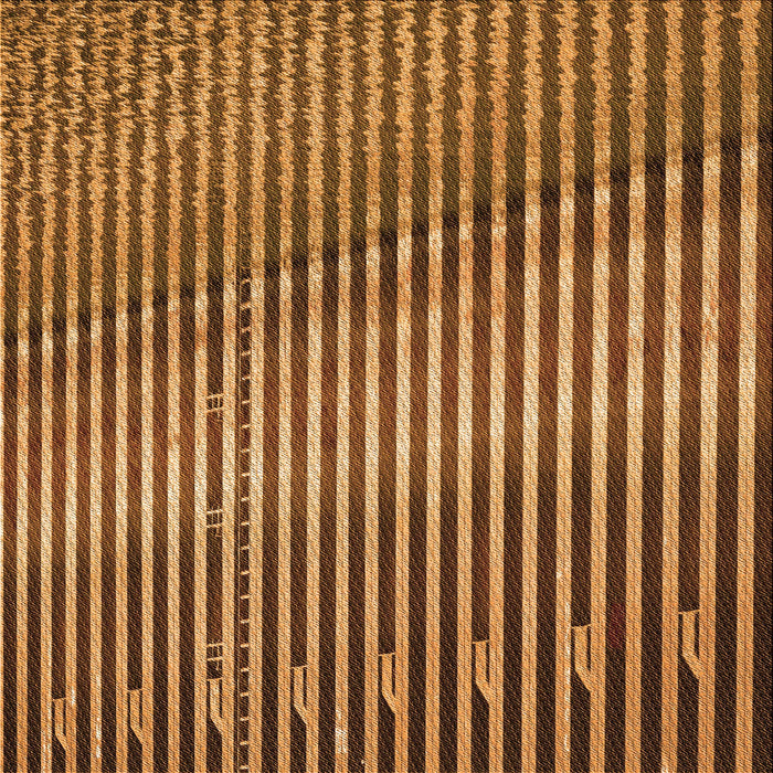 Round Machine Washable Transitional Red Brown Rug, wshpat3501org